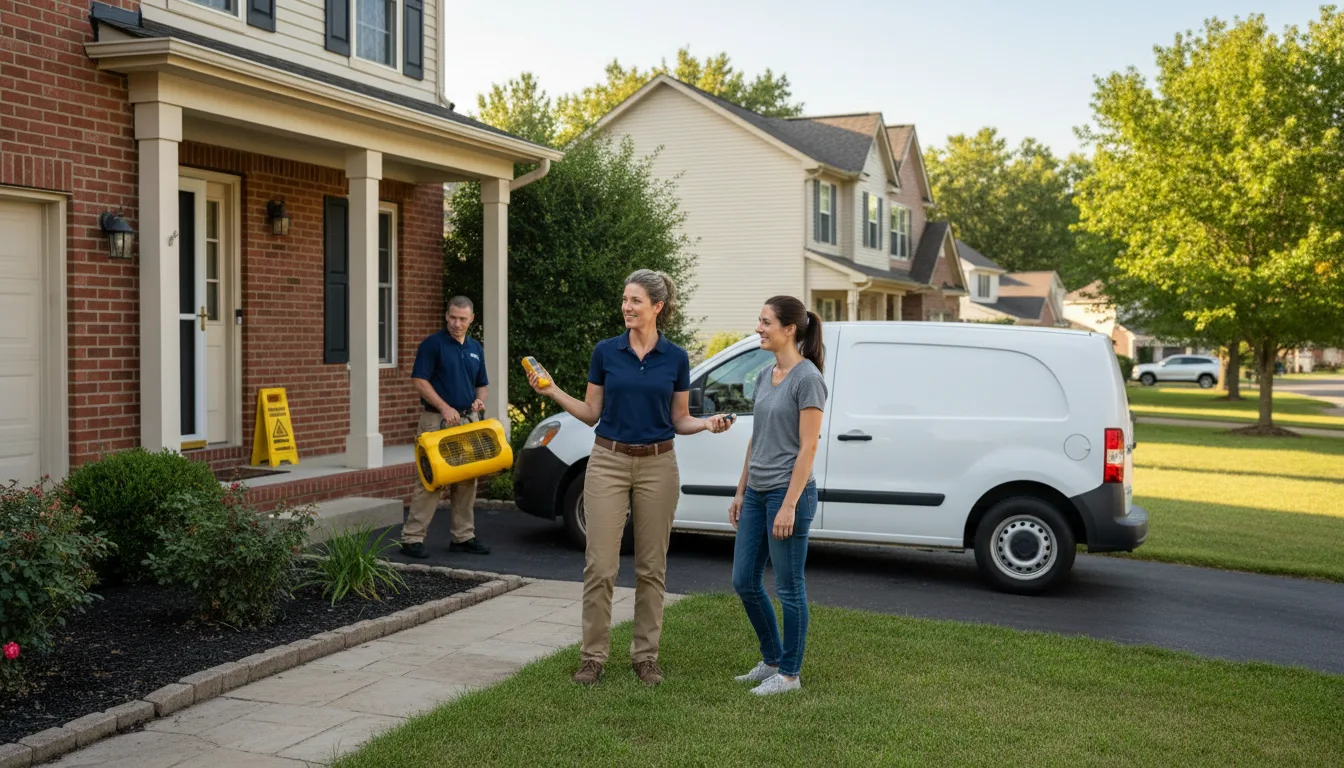 Water restoration image for Mildew Remediation in Belle Valley, OH